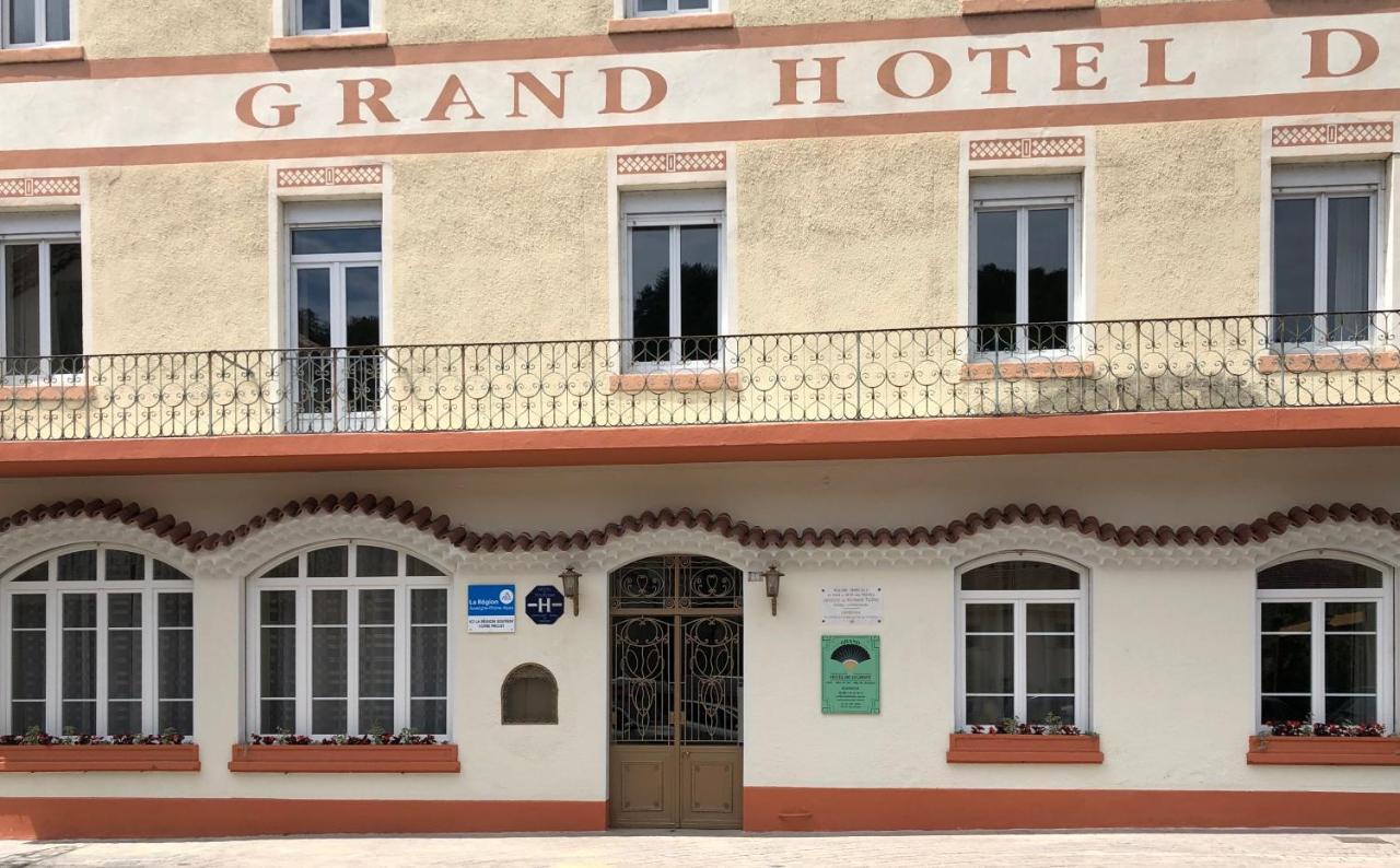 Grand hôtel de l'Europe Vals-les-Bains Exterior foto